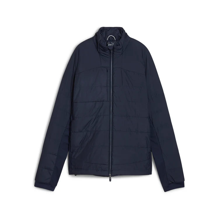 Puma Golf Women Kyley Quilted Jacket Navy Color