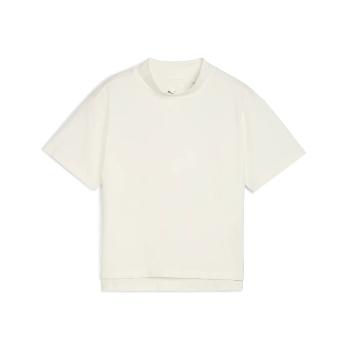 Puma Golf Women's Charlotte Modalon Mock Neck Polo White Color