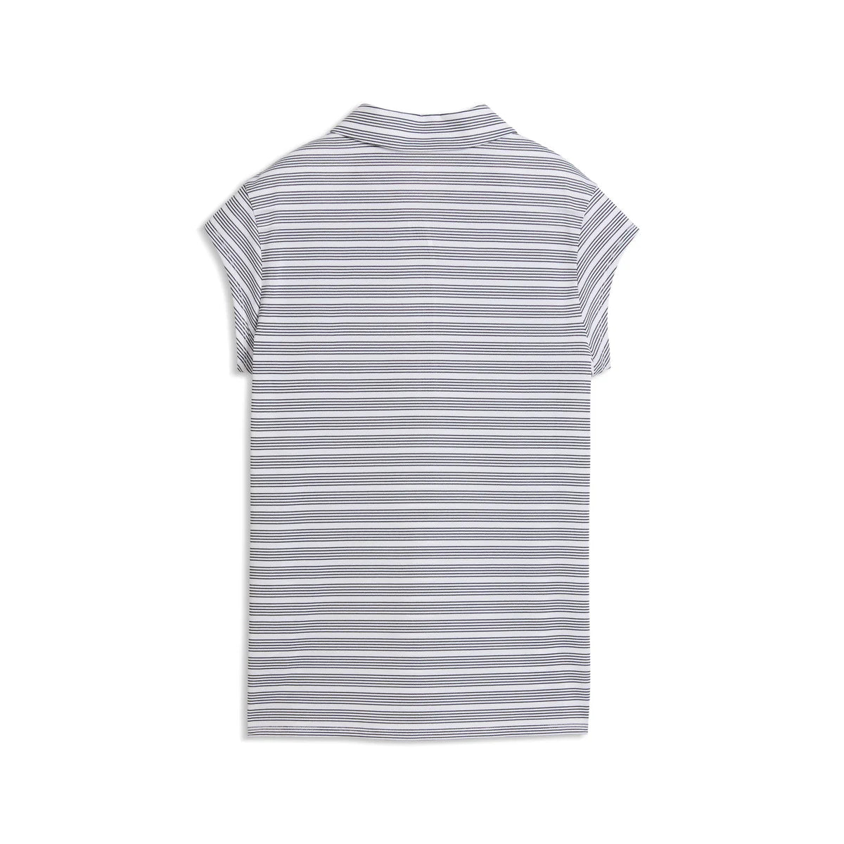 Puma Golf Women's Pique YD Stripe Cap Sleeve Polo