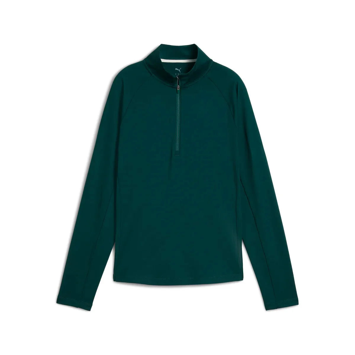 Puma Golf Women's Pure 2.0 Golf 1/4 Zip Green Color. 