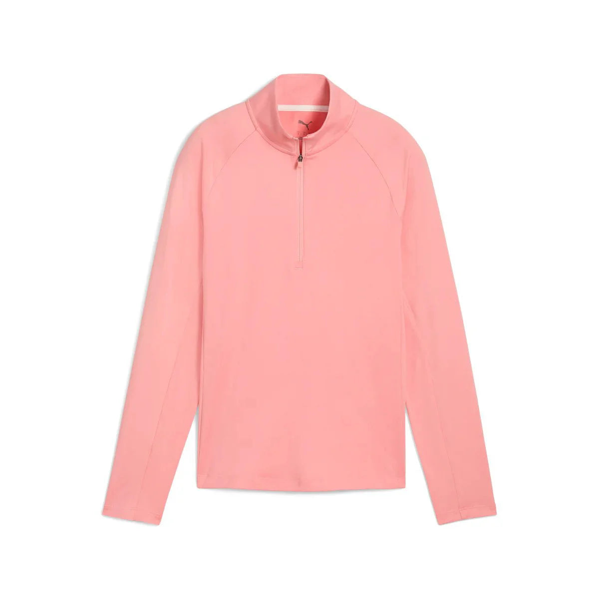 Puma Golf Women's Pure 2.0 Golf 1/4 Zip Pink Color.