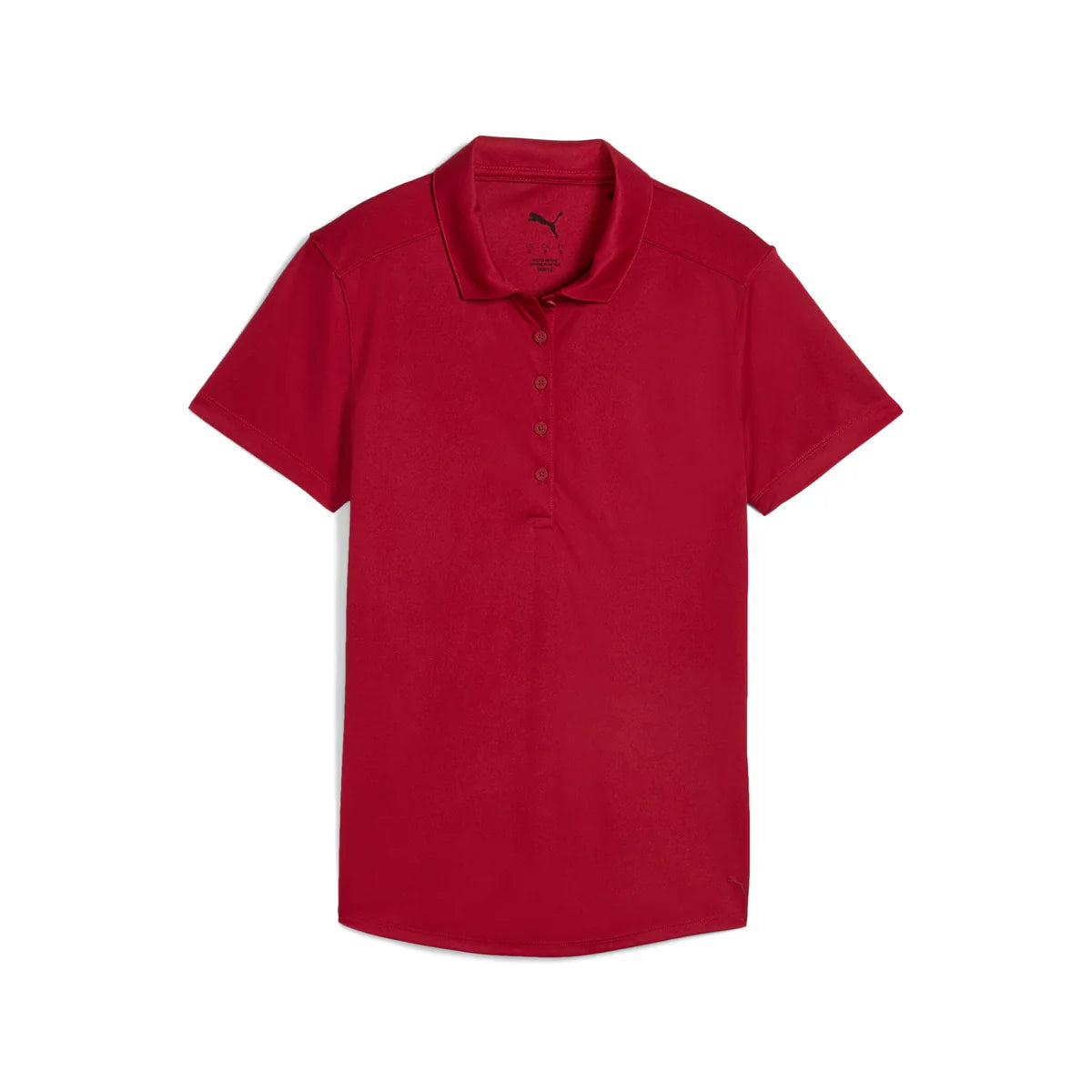 Puma Golf Women's Pure 2.0 Golf Polo Maroon Color..