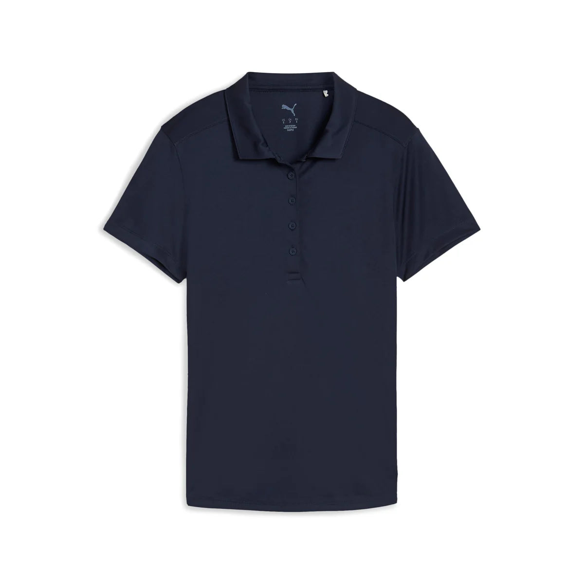 Puma Golf Women's Pure 2.0 Golf Polo Navy Color.