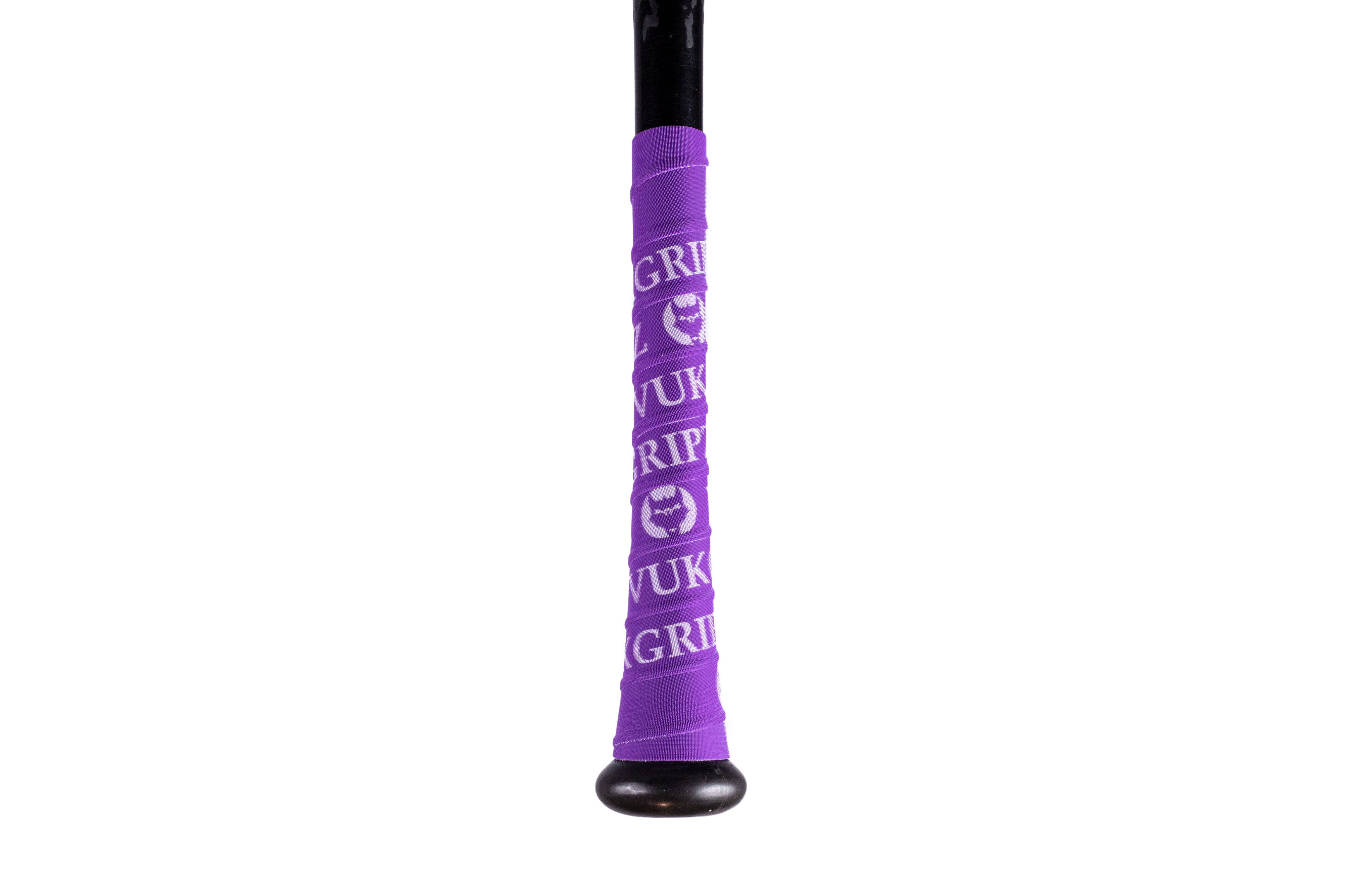 Purple Bat Grip Tape with White