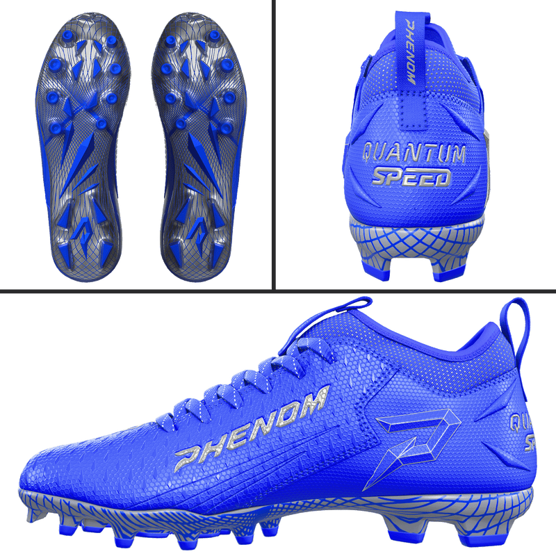 Phenom Elite Quantum Speed 2.0 Football Cleats - Team Colors