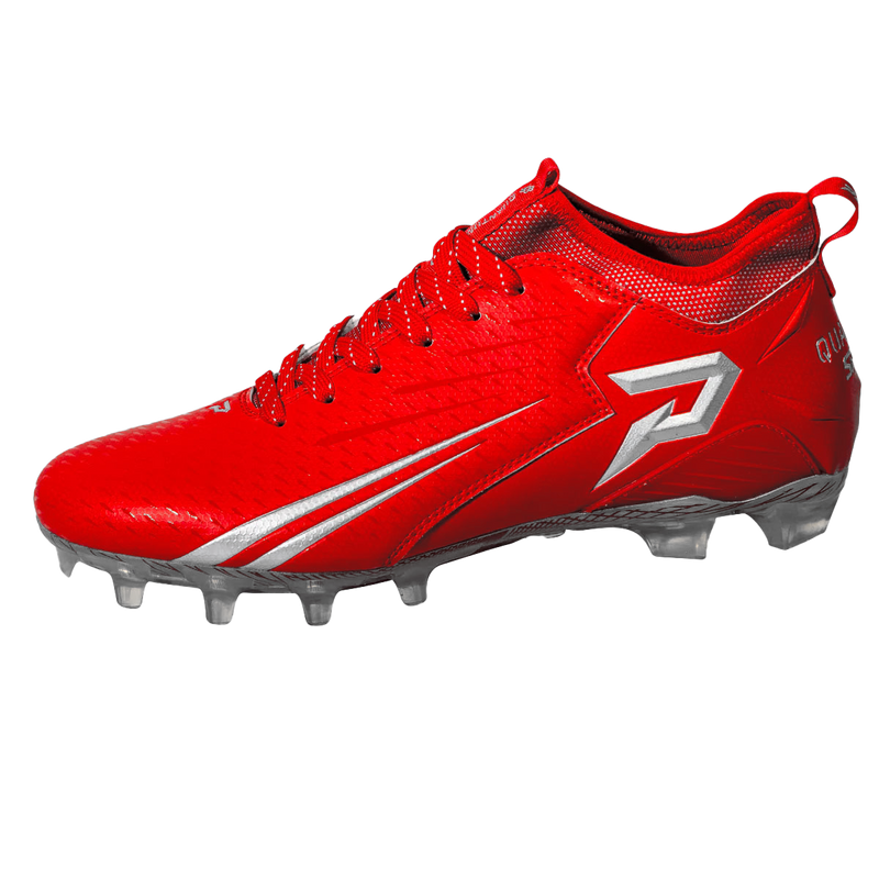 Quantum Speed: Botas de fútbol - Rojo - Colores del equipo