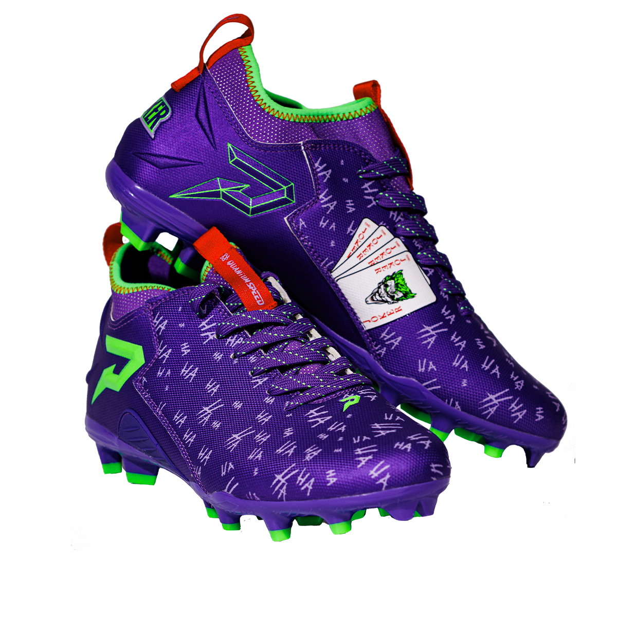 Classic The Joker Football Cleats Quantum Speed by Phenom Elite Midway Sports