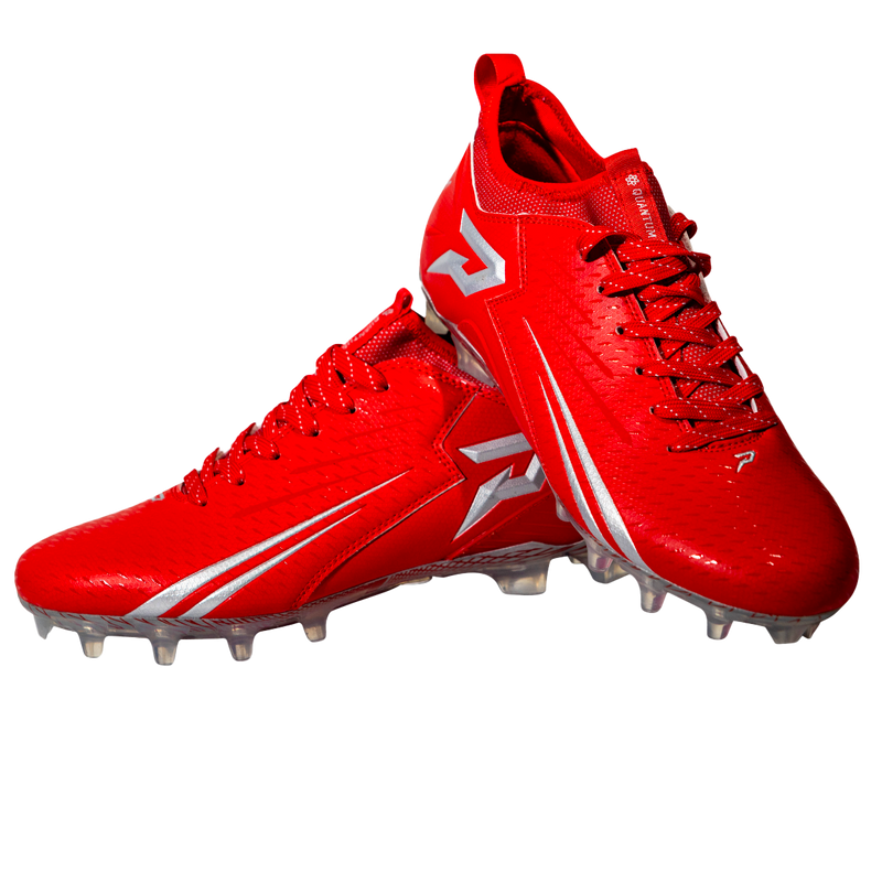 Quantum Speed: Botas de fútbol - Rojo - Colores del equipo