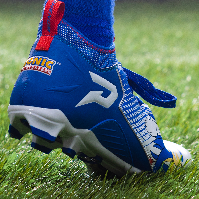 Botas de fútbol de Sonic the Hedgehog - Quantum Speed ​​de Phenom Elite