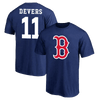 Rafael Devers Boston Red Sox Logo Graphic T-Shirt - Navy