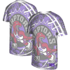 Toronto Raptors Mitchell & Ness Purple Hardwood Classics Jumbotron T-Shirt
