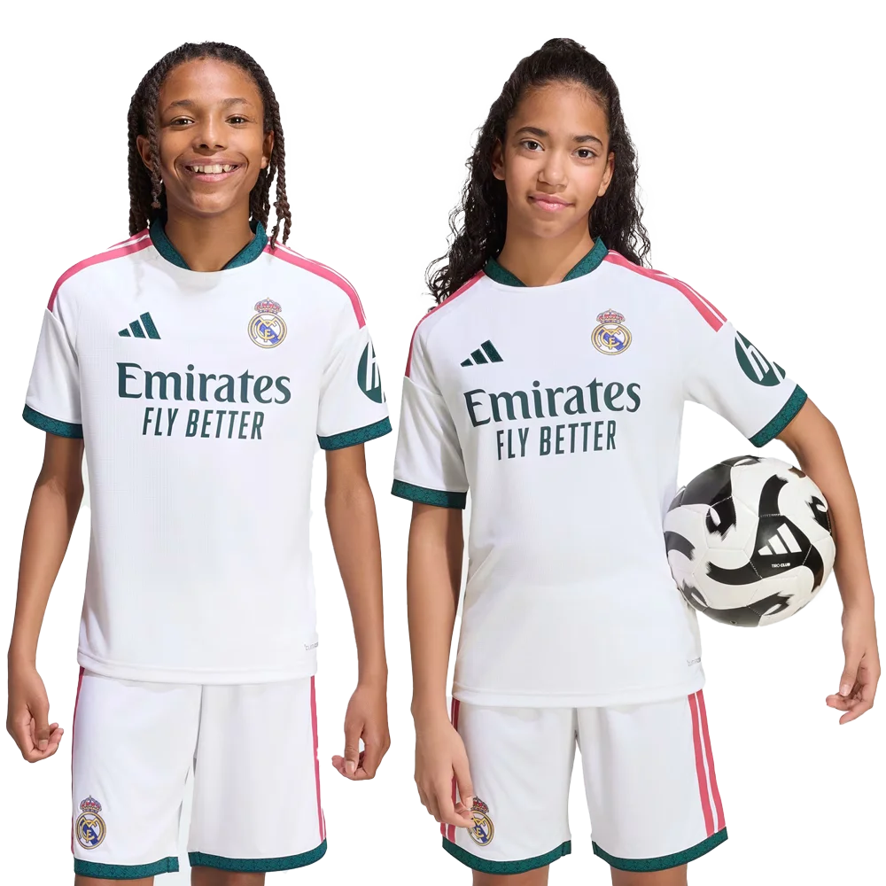 Real Kids Madrid 26/27 Home Jersey White Color