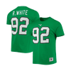 Camiseta auténtica con nombre y número de Reggie White, jugador retirado de los Philadelphia Eagles