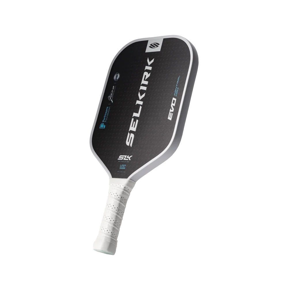 SLK x Parkinson's Foundation EVO Control - Max - Pickleball Paddle black color