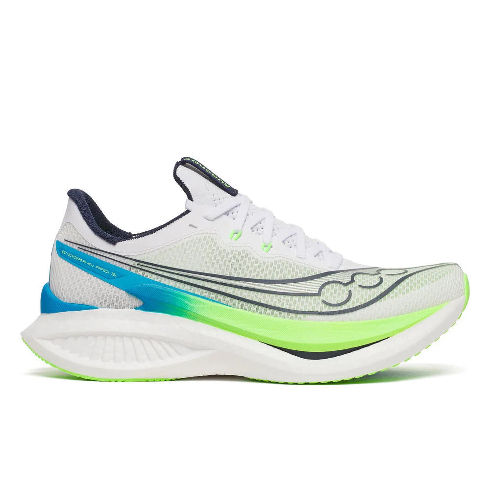 Saucony Men's Endorphin Pro 5 white color