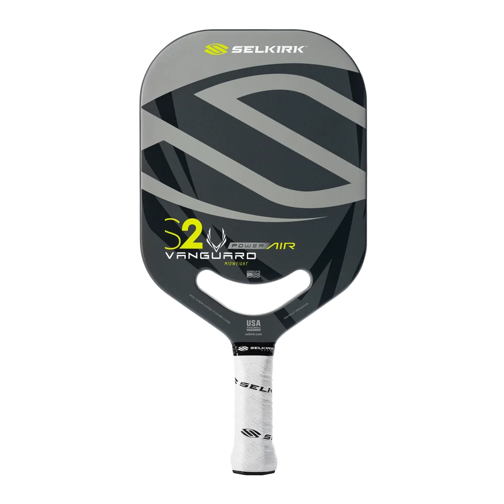 Selkirk Vanguard Power Air S2 Pickleball Paddle Grey color