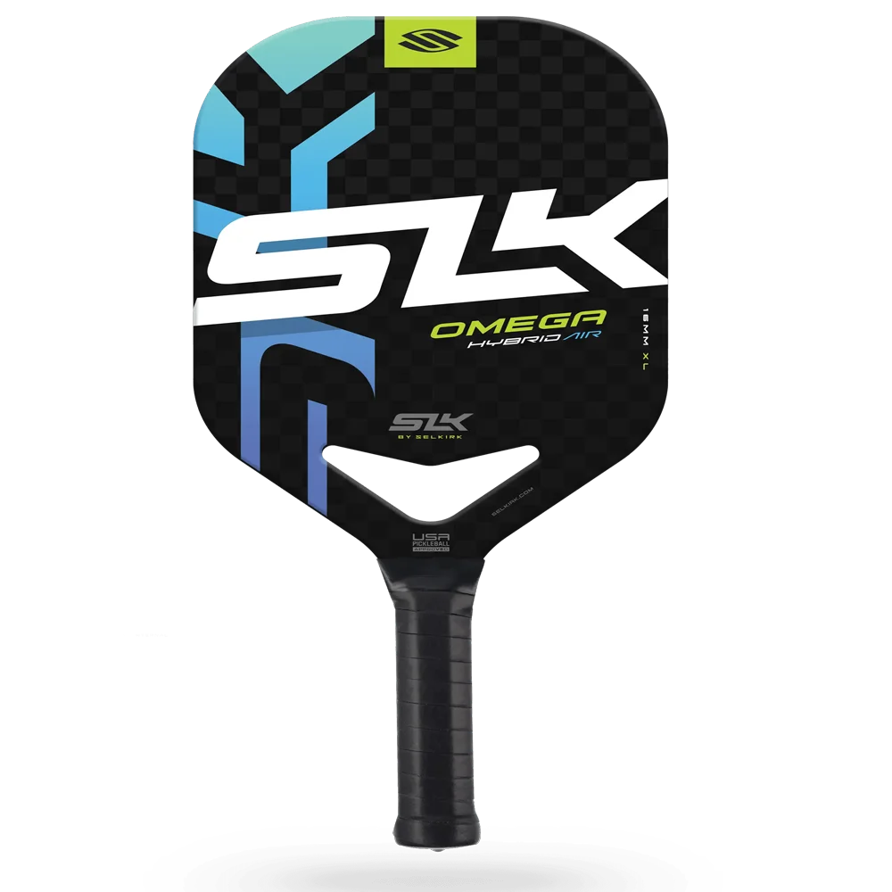 Selkirk SLK Omega Hybrid XL Pickleball Paddle Black/Blue  Color