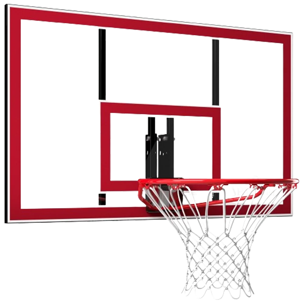 Shatter-⁠proof Polycarbonate Backboard & Rim Combo