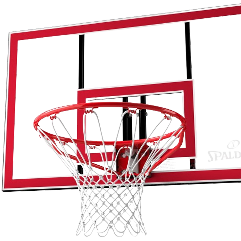 Shatter-⁠proof Polycarbonate Backboard & Rim Combo