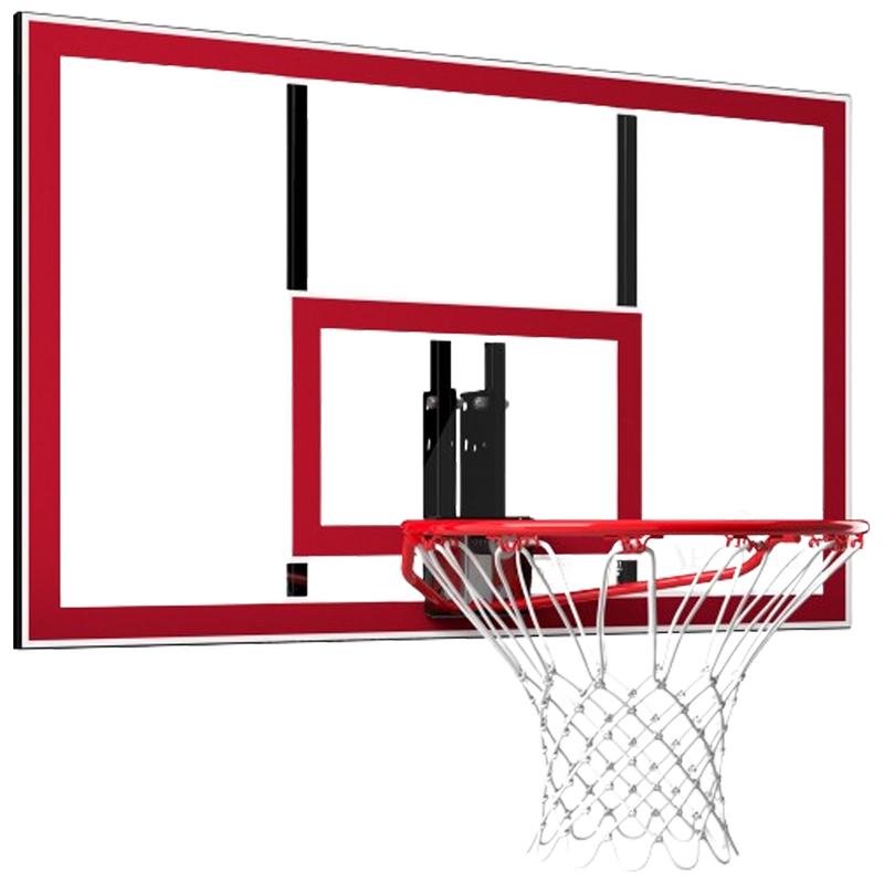 Shatter-⁠proof Polycarbonate Backboard & Rim Combo