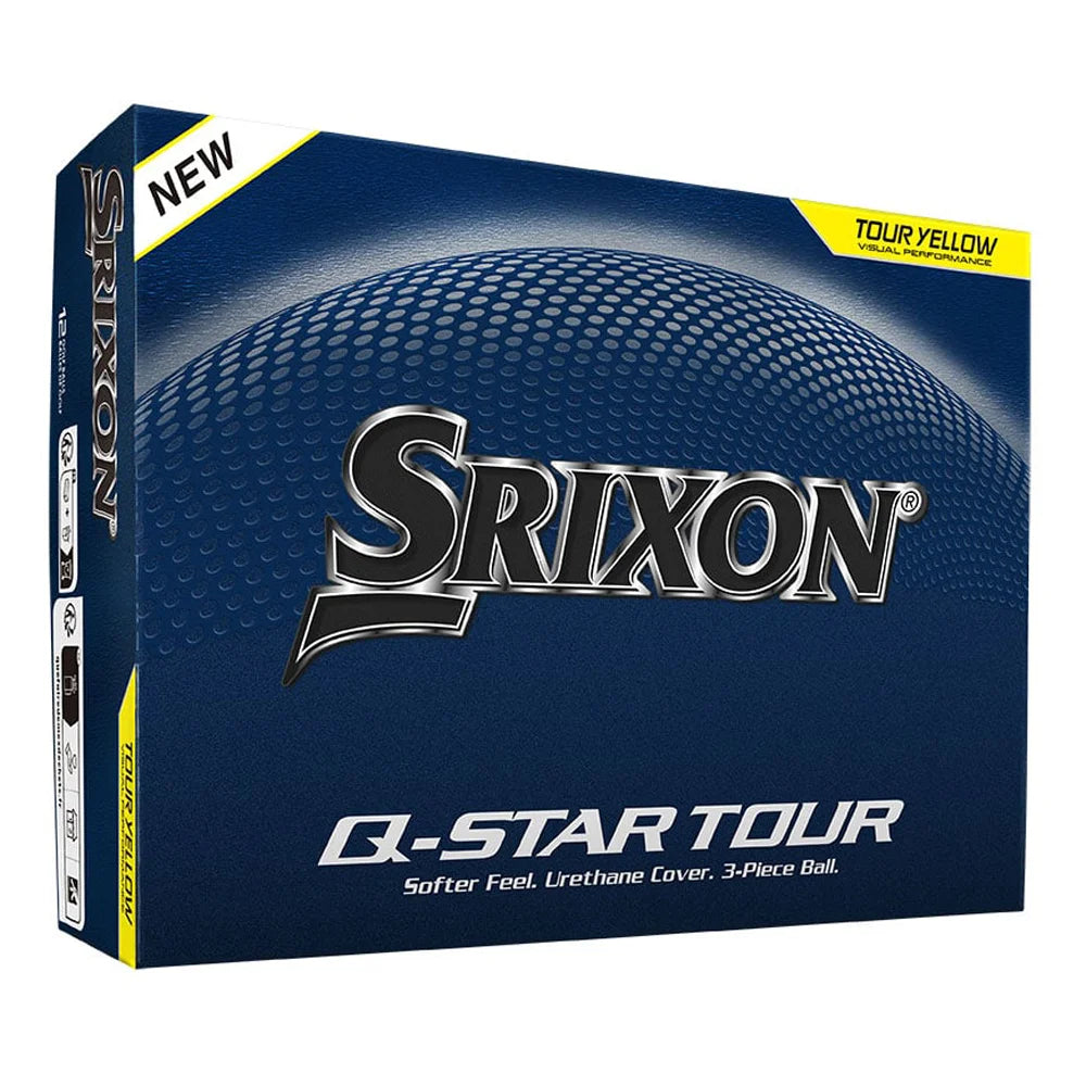 Srixon Q-Star Tour Golf Balls Yellow Color