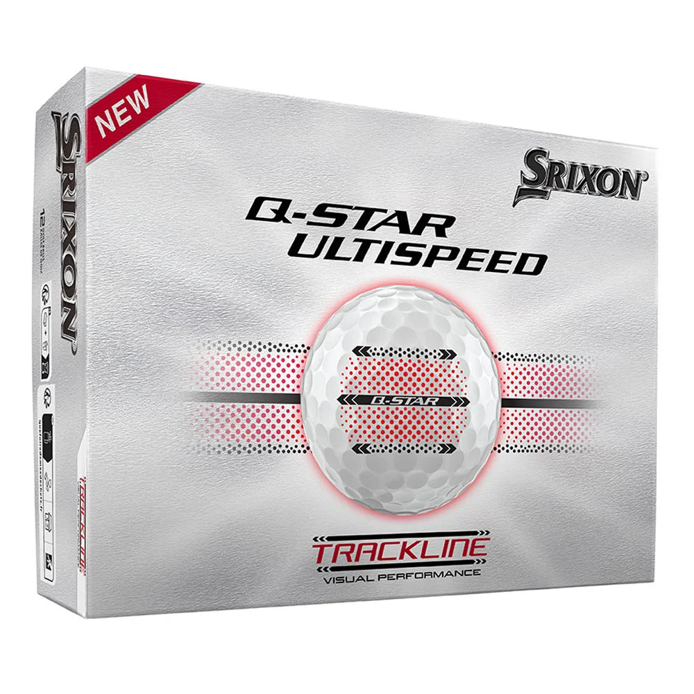 Srixon Q-star Ultispeed Golf Balls Trackline