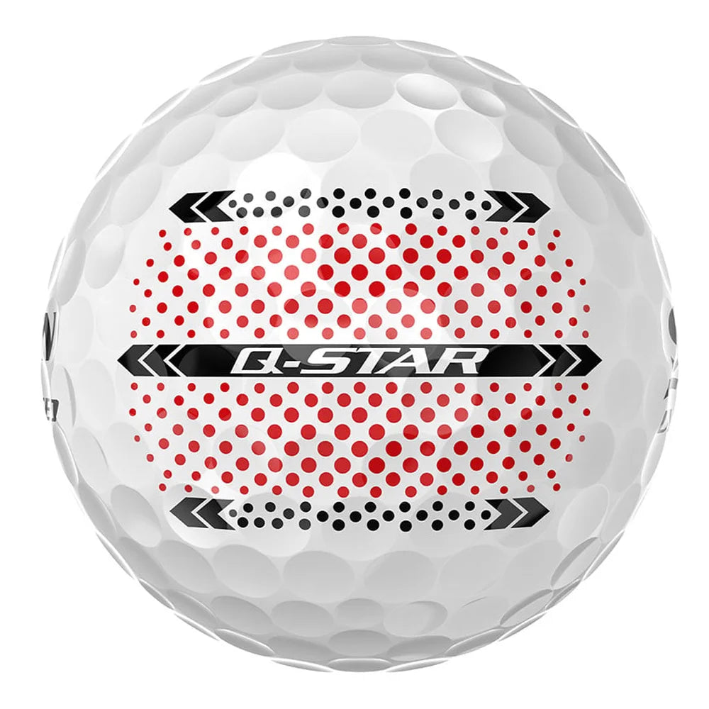 Srixon Q-star Ultispeed Golf Balls Trackline