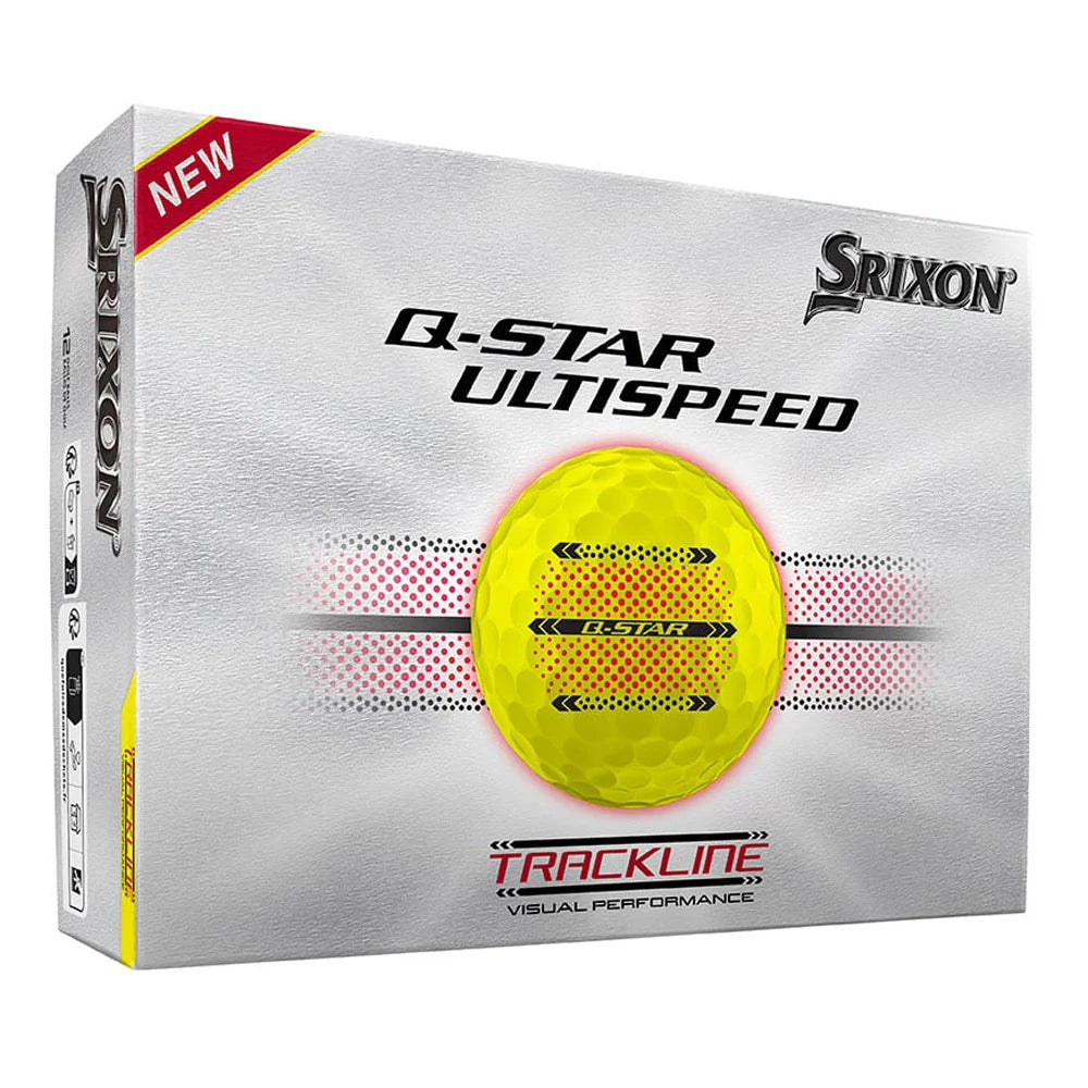 Srixon Q-star Ultispeed Golf Balls Trackline