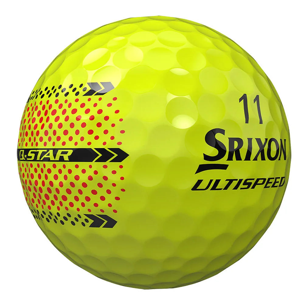 Srixon Q-star Ultispeed Golf Balls Trackline