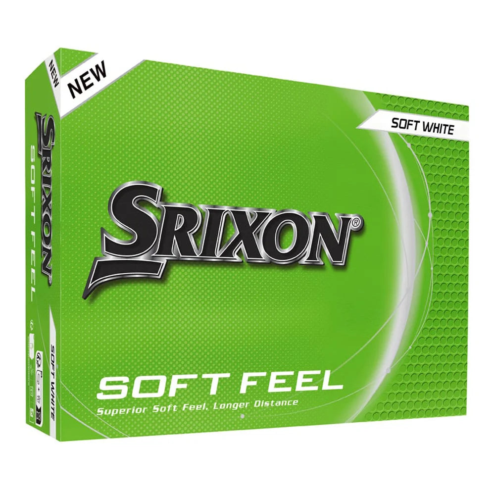 Srixon Soft Feel Golf Balls White Color