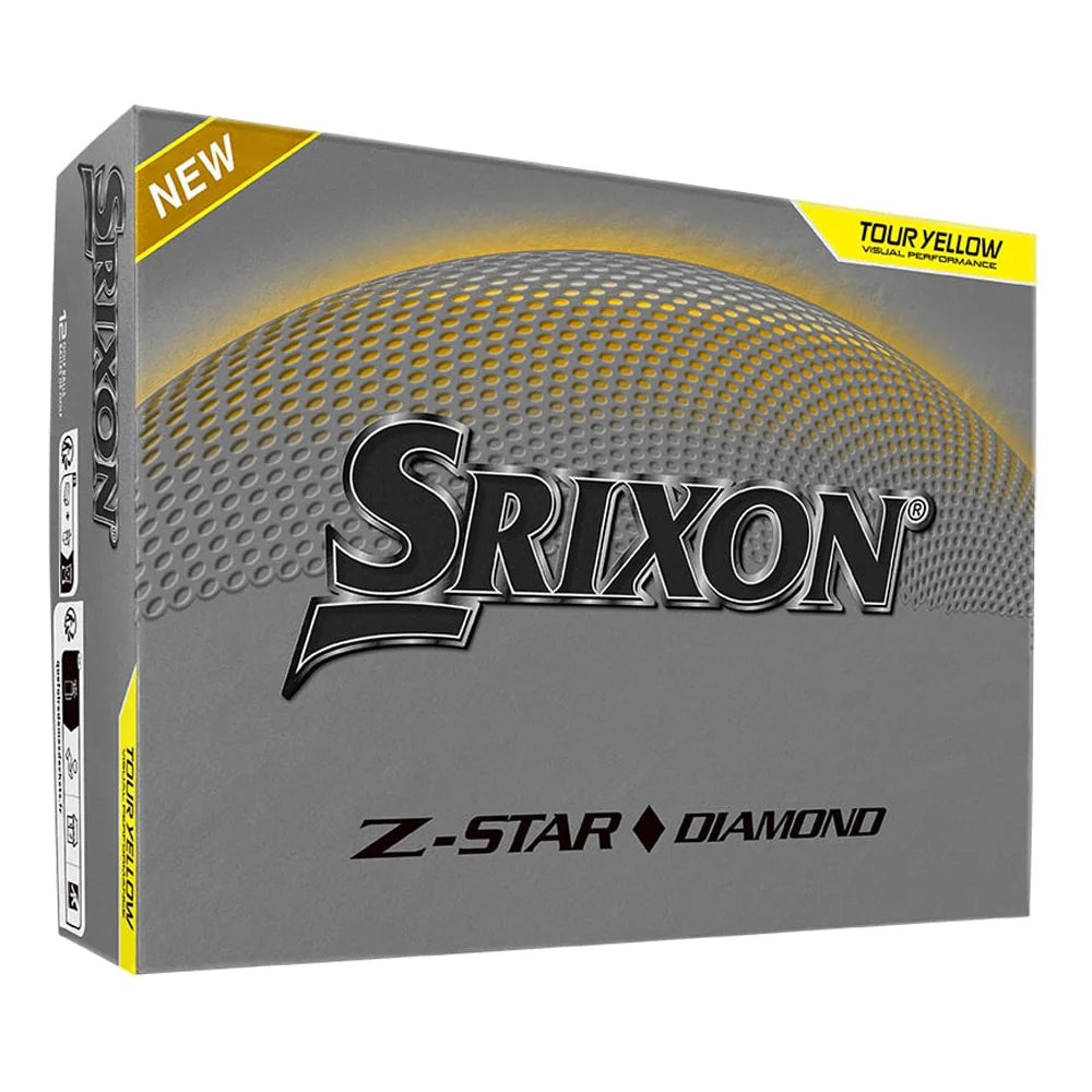 Srixon Z-Star Diamond Golf Balls Yellow Color