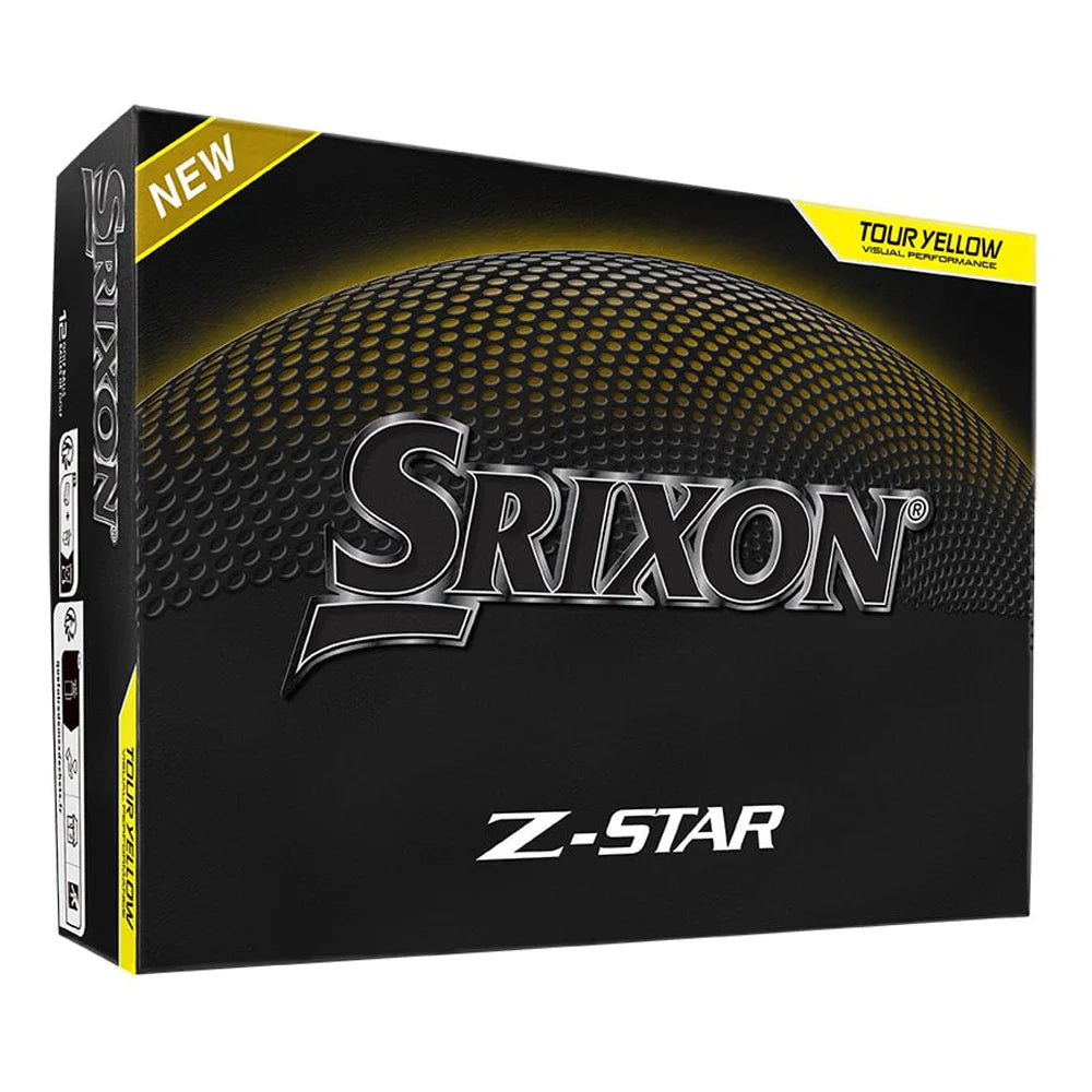 Srixon Z-Star Golf Balls Yellow Color