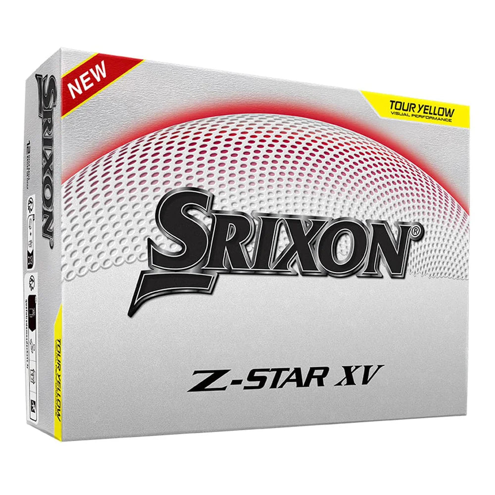 Srixon Z-Star XV Golf Balls Yellow Color
