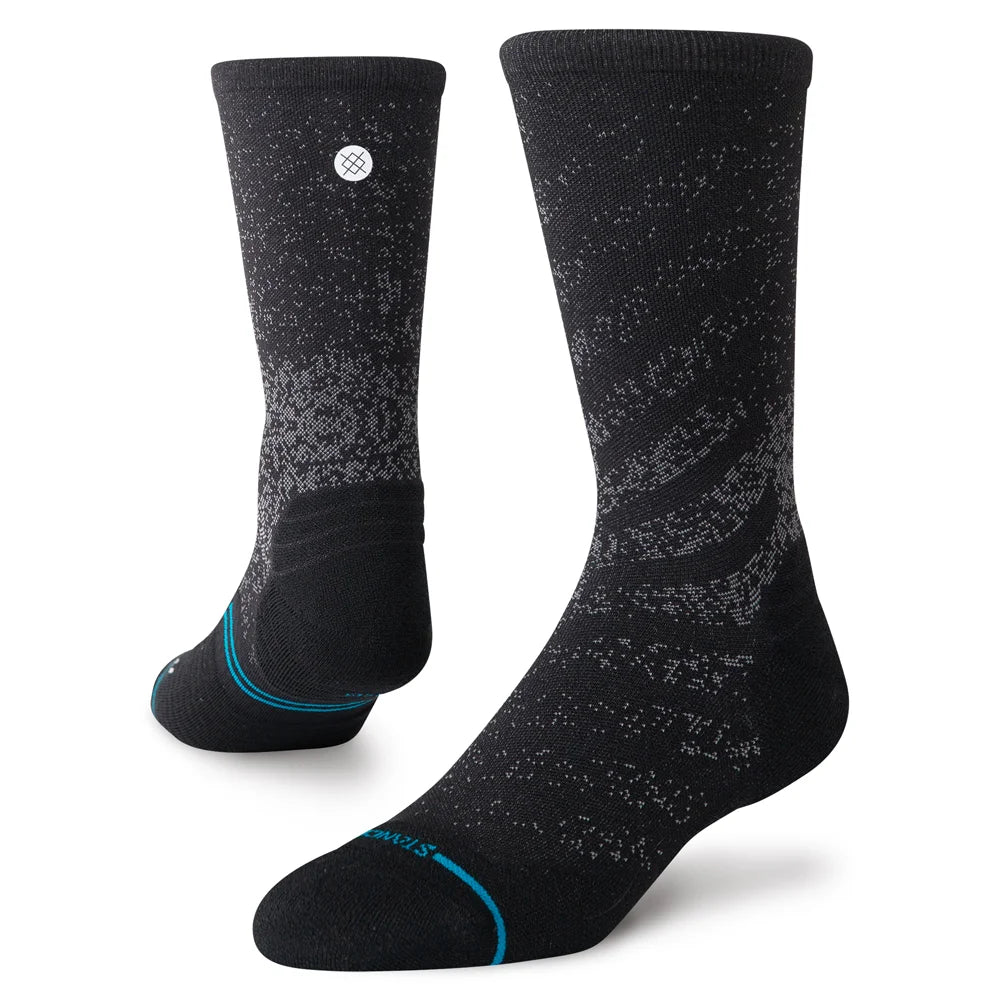 Stance Run Light Crew Black color