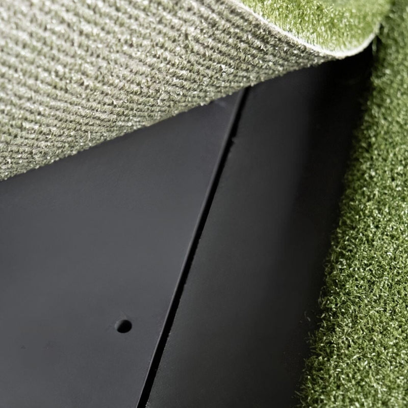Tapete de golf SIGPRO Super Softy de doble cara de 1,22 m x 2,64 m