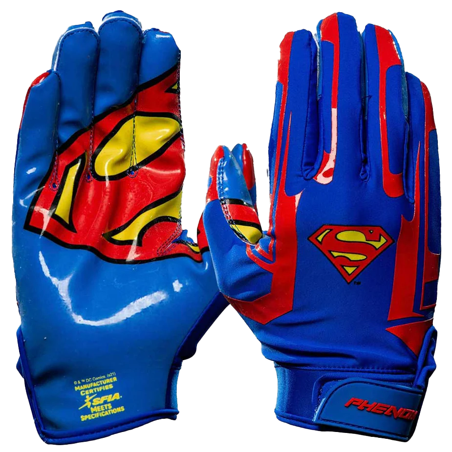 nike shield phenom handschuhe Superman Football Gloves