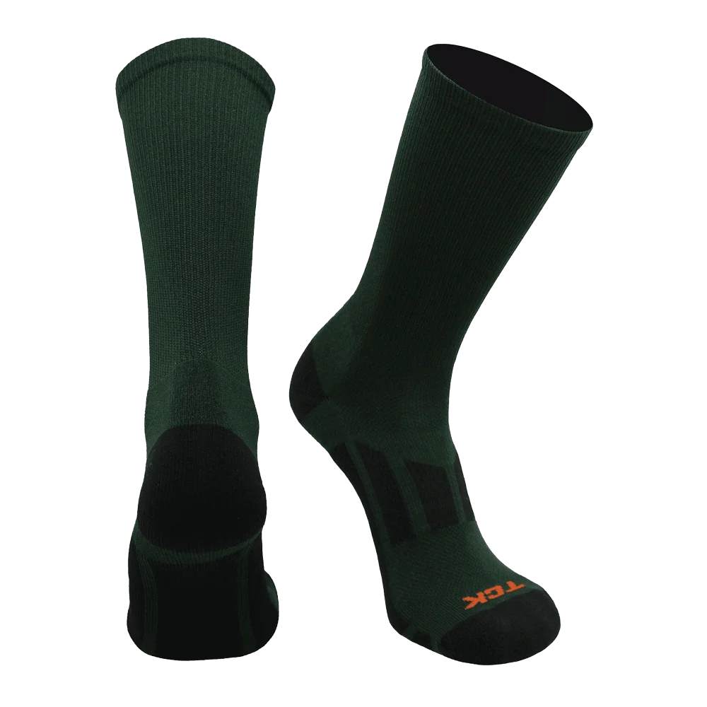 TCK Elite Performance Sports Socks 2.0 Crew Length- Pack of 3