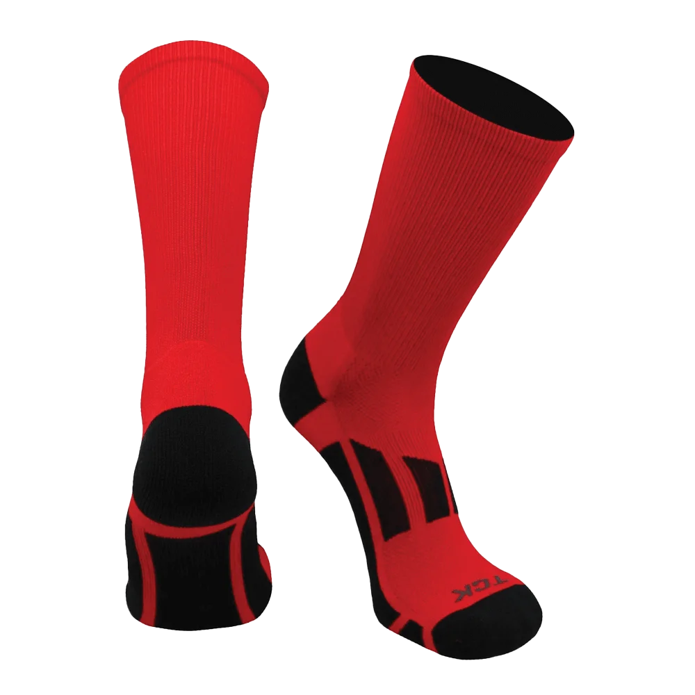 TCK Elite Performance Sports Socks 2.0 Crew Length- Pack of 3