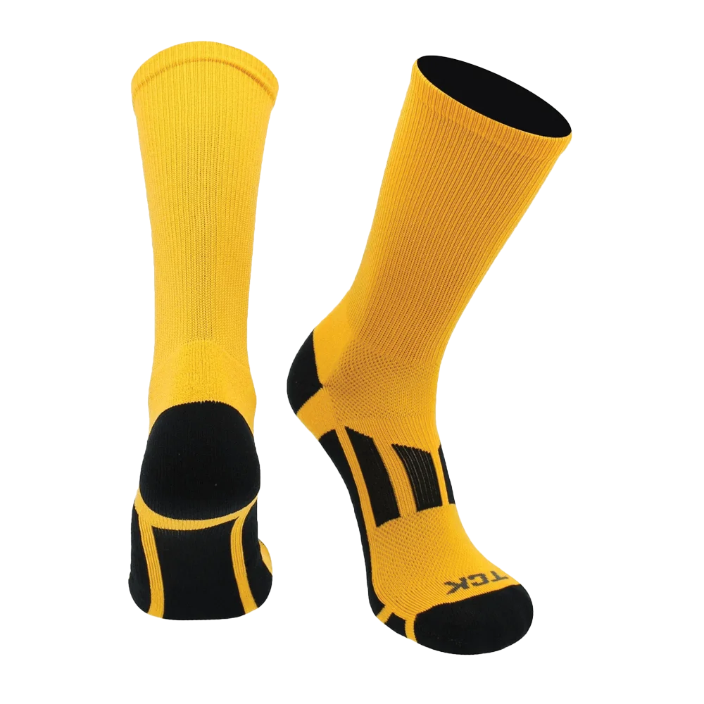 TCK Elite Performance Sports Socks 2.0 Crew Length- Pack of 3