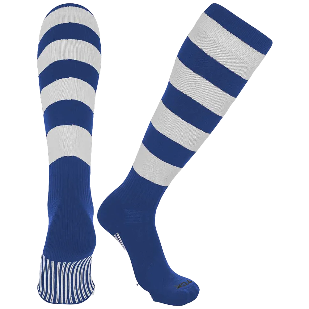 TCK Striped Rugby Socks - Pack of 3 Blue color