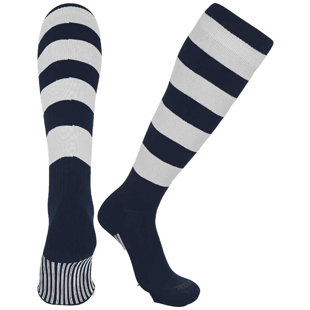 TCK Striped Rugby Socks - Pack of 3 Navy color