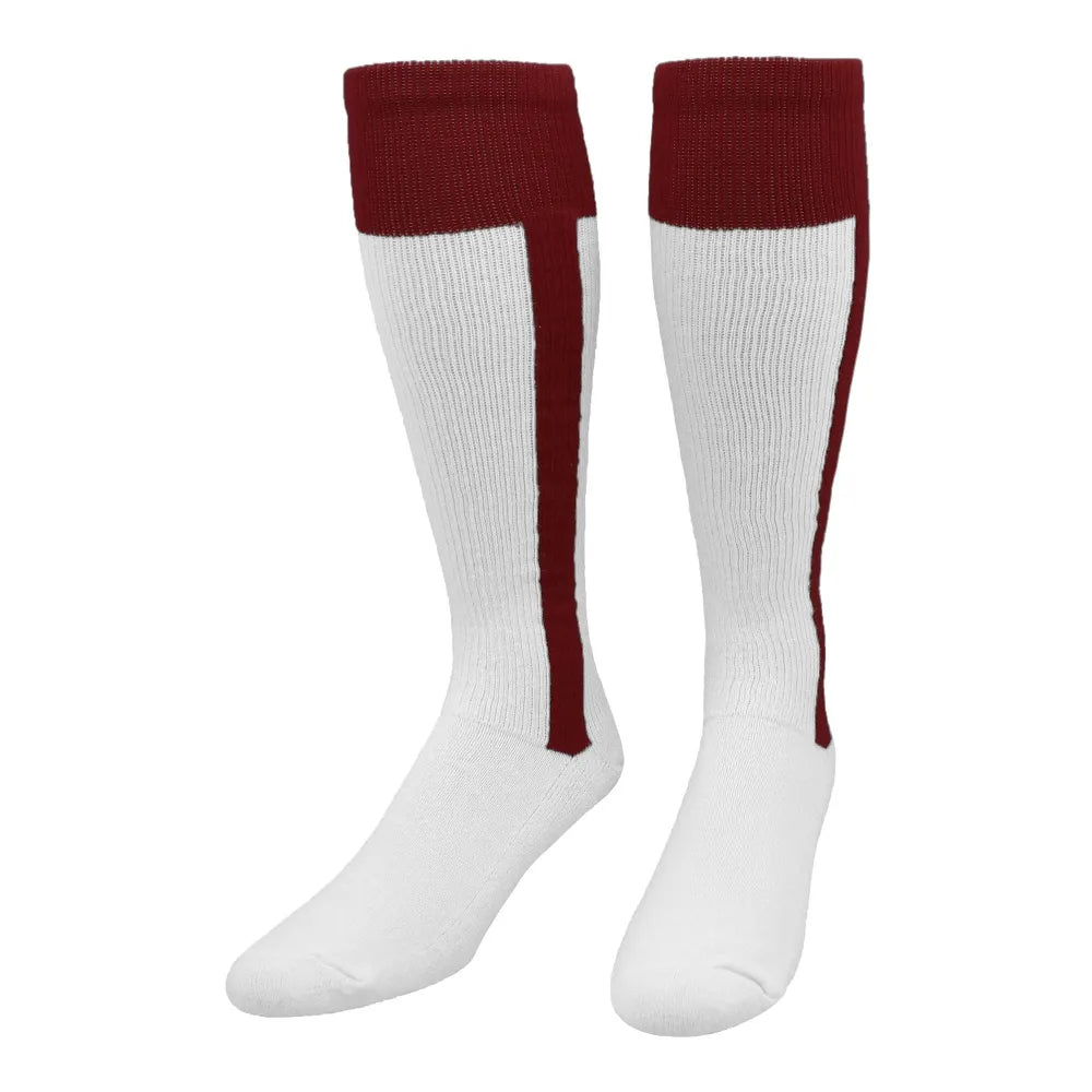 TCK 2-in-1 Premium Baseball Stirrup Socks - Pack of 3