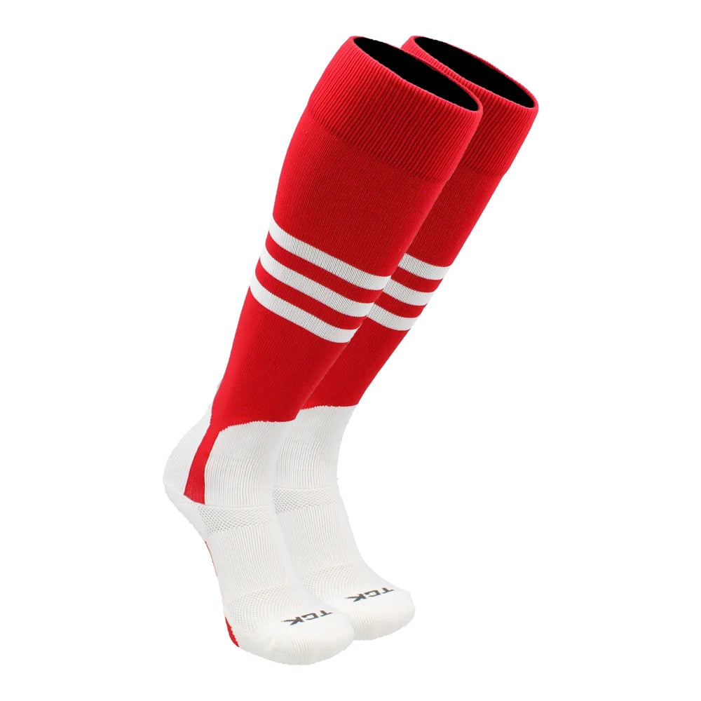 TCK Dugout Classic 3-stripe Baseball Stirrups - Pack of 3