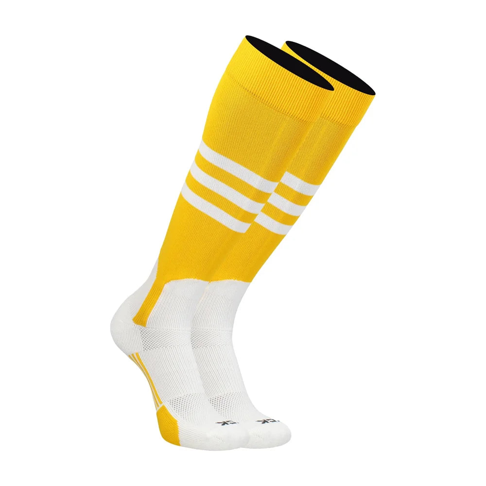 TCK Dugout Classic 3-stripe Baseball Stirrups - Pack of 3
