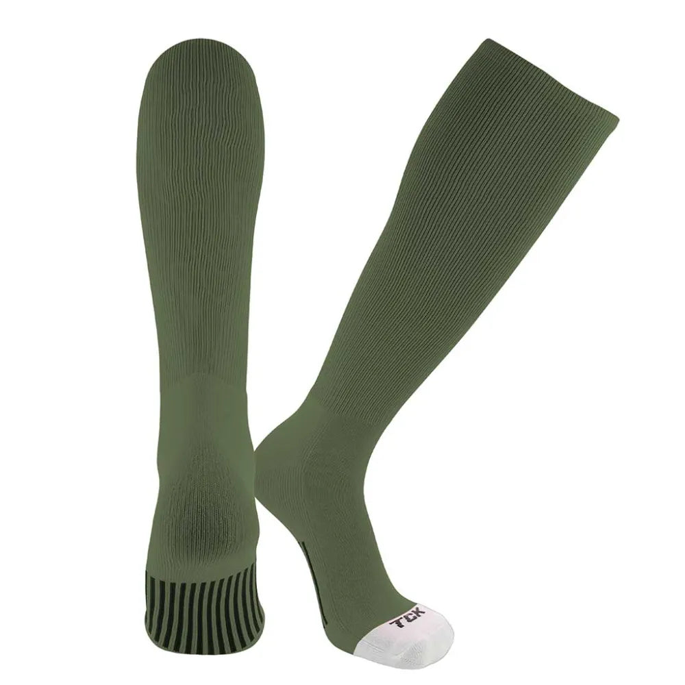 TCK Prosport Knee High Tube Athletic Socks - Pack of 3 Green Color.