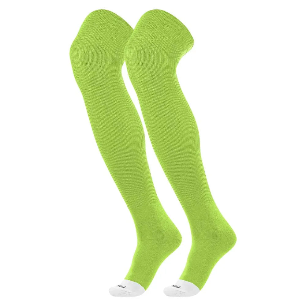 TCK Prosport Over the Knee Athletic Socks - Pack of 3 Green Color.