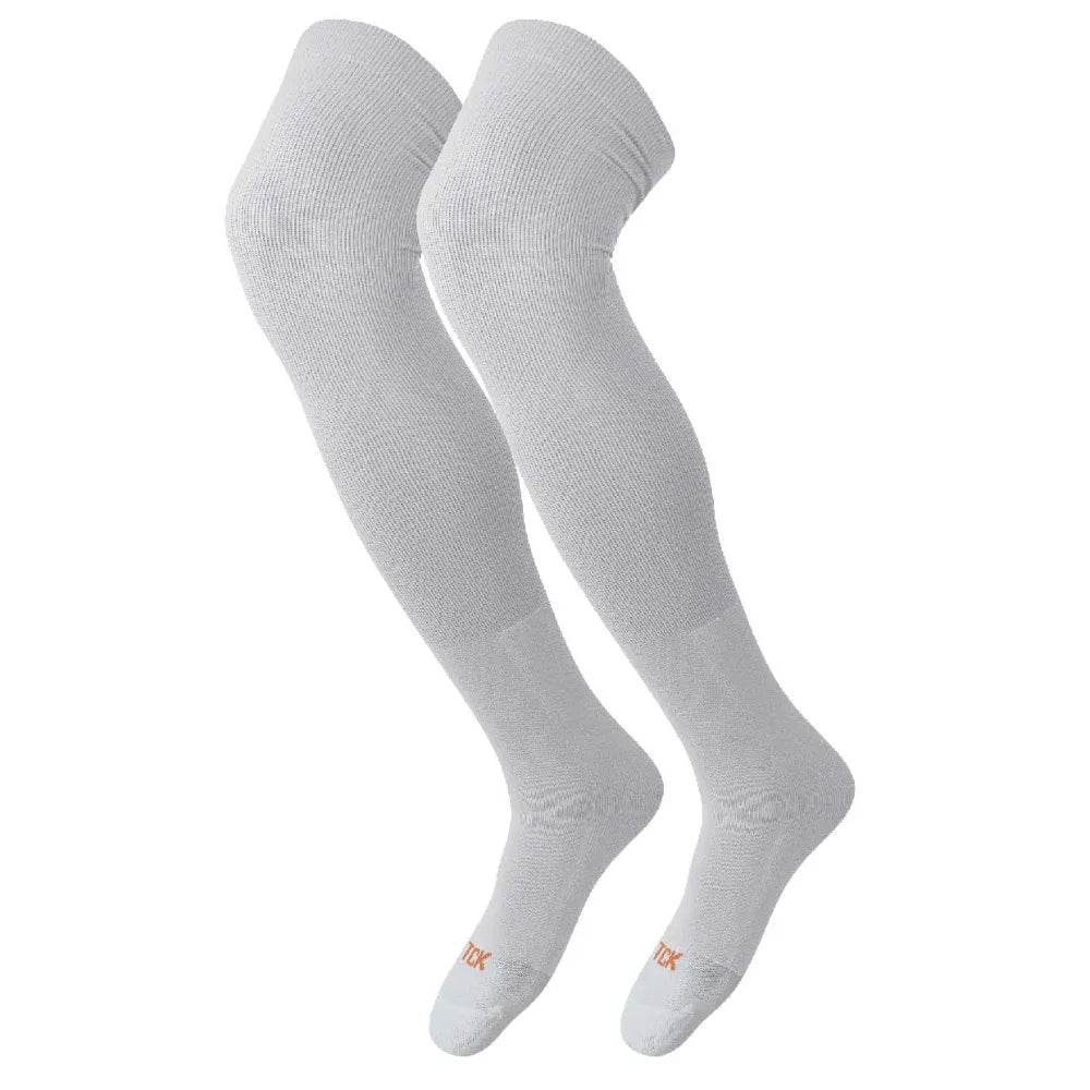 TCK Prosport Over the Knee Athletic Socks - Pack of 3 White Color