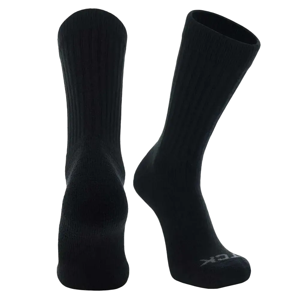 TCK Reacs Ultra-Soft Acrylic Athletic Crew Socks - Pack of 3