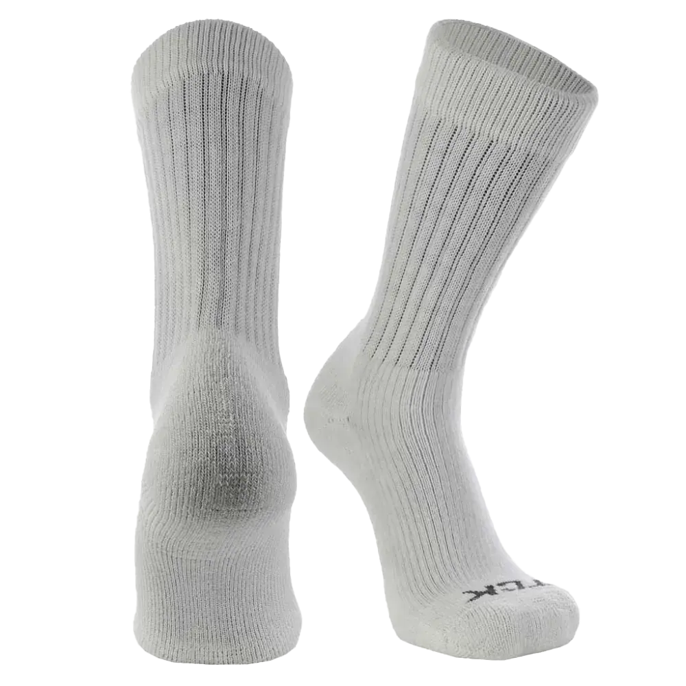 TCK Reacs Ultra-Soft Acrylic Athletic Crew Socks - Pack of 3