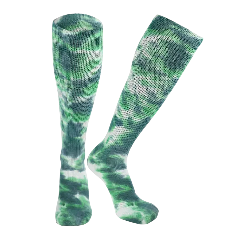 TCK Tie Dye Multisport Tube Socks Soccer Softball Pack of 3